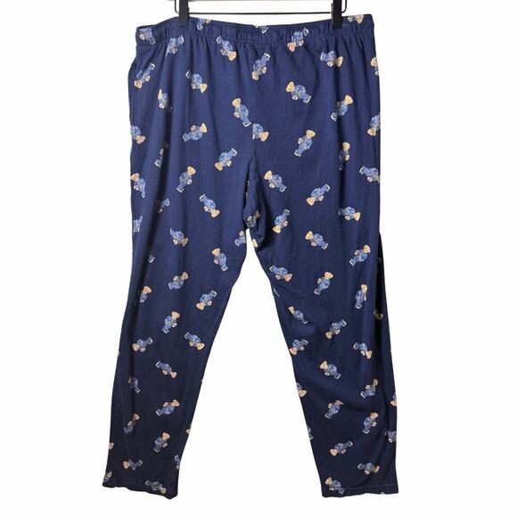 Polo Ralph Lauren All Over Bear Football Jersey Sleep Pants Men’s Size XL - Picture 2 of 9